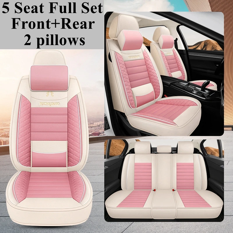 

Full Set Car Seat Cover for Nissan Juke X-Trail Leaf Qashqai J10 J11 Tiida T32 Navara D22 Np300 Versa Dualis Kicks Livina Murano