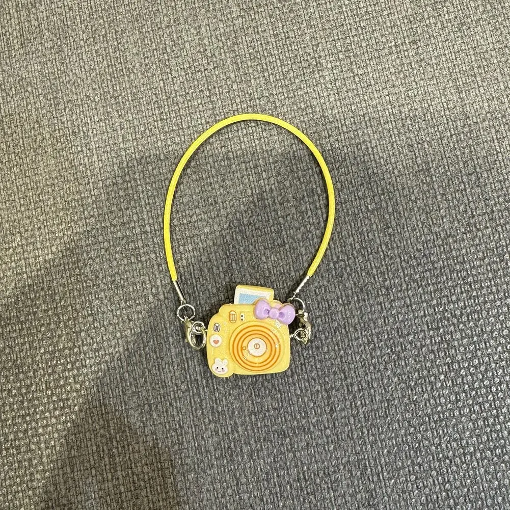 Одежда для Labubu, мини-камера «сделай сам», платье, плюшевая игрушка для куклы, аксессуары для кукольного домика, подвесные аксессуары на шею, кулон для кукольного домика