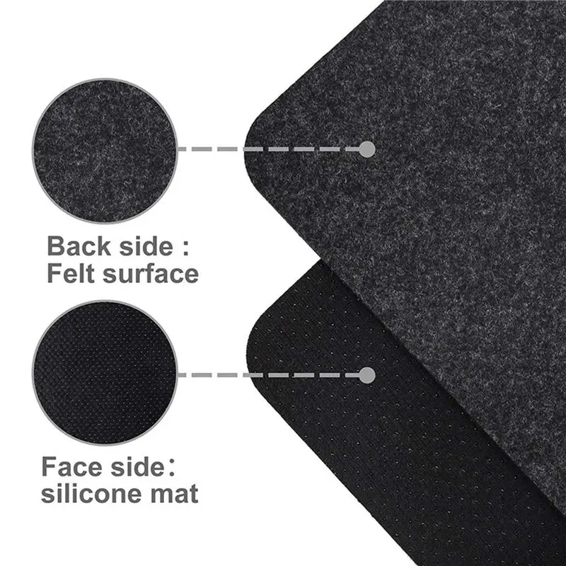 ABKW-9 Pieces Heat Resistant Mat For Air Fryer Countertop Heat Protector Non-Slip Heat Proof Mat Kitchen Hot Pads For Blender