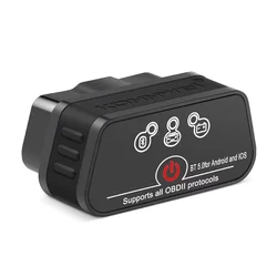 Konnwei ELM327 V1.5 BT 5.0 Code Reader OBD2 Scanner Auto Car Diagnostic Tools ODB2 wireless scan tool