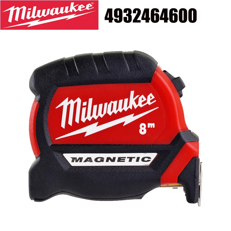 

Milwaukee 4932464600 Magnetic Tape Measure 8M Industrial Grade High-precision Clear Hand Tool Accessories