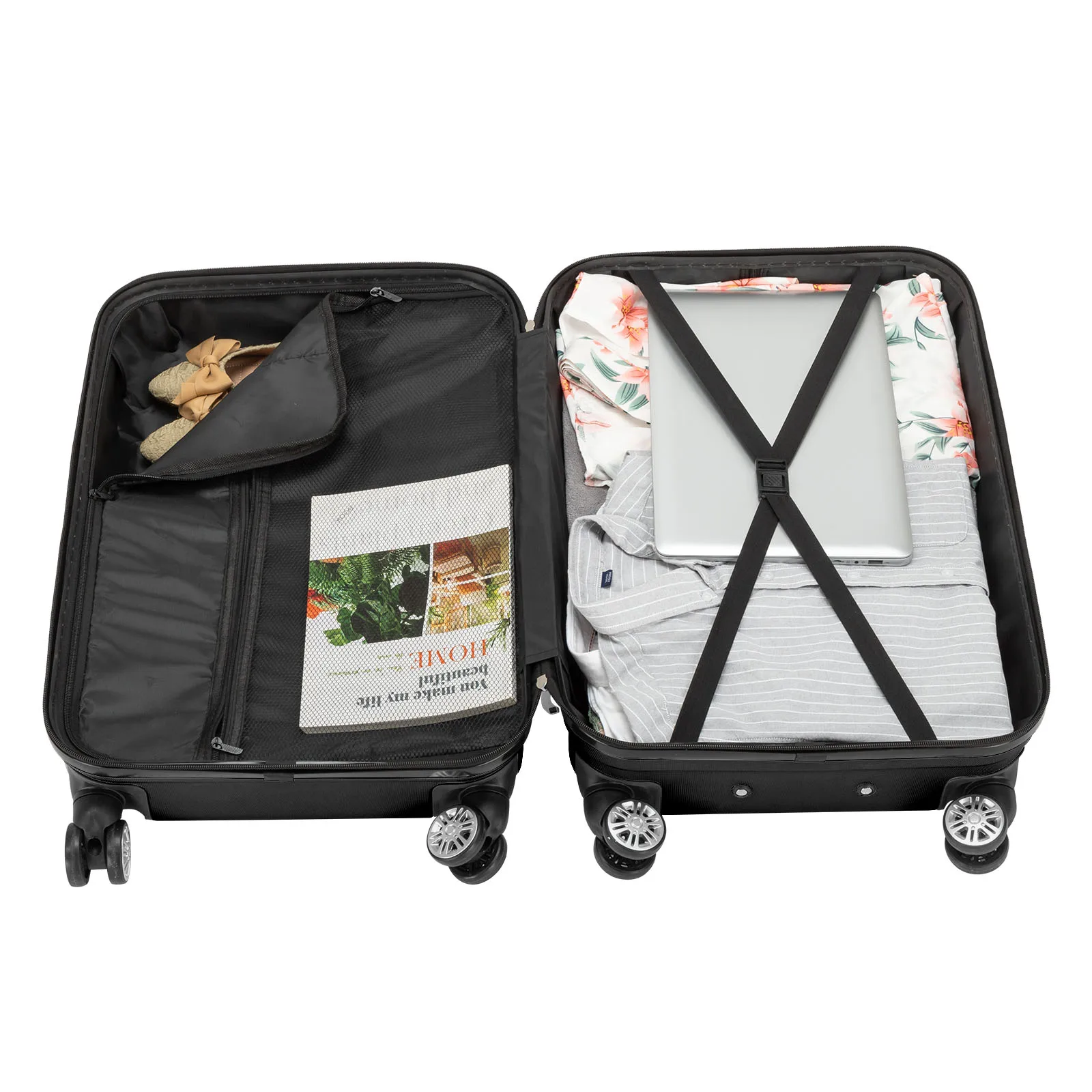 4 Piece Luggage Sets, 16/20/24/28