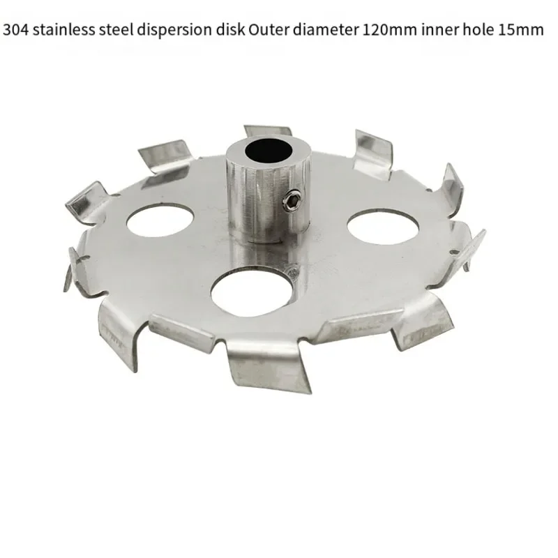 Dispersion disk 304 stainless steel high-speed shear impeller laboratory electric mixer impeller