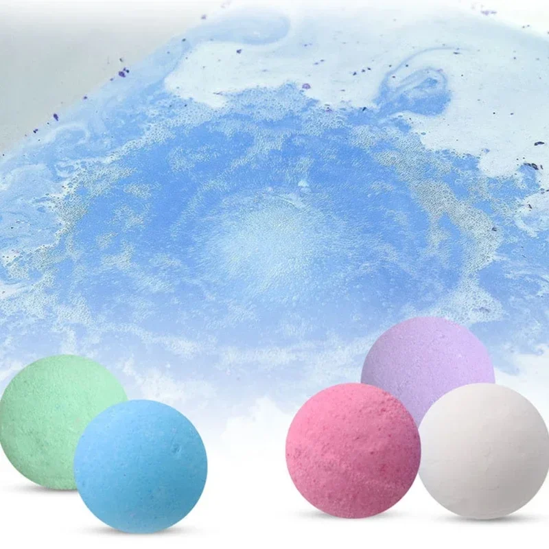 

5Pcs/Set 20g SPA Salt Ball Bubble Small Bath Bombs Body Stress Relief Exfoliating Moisturizing Fragrances Aromatherapy