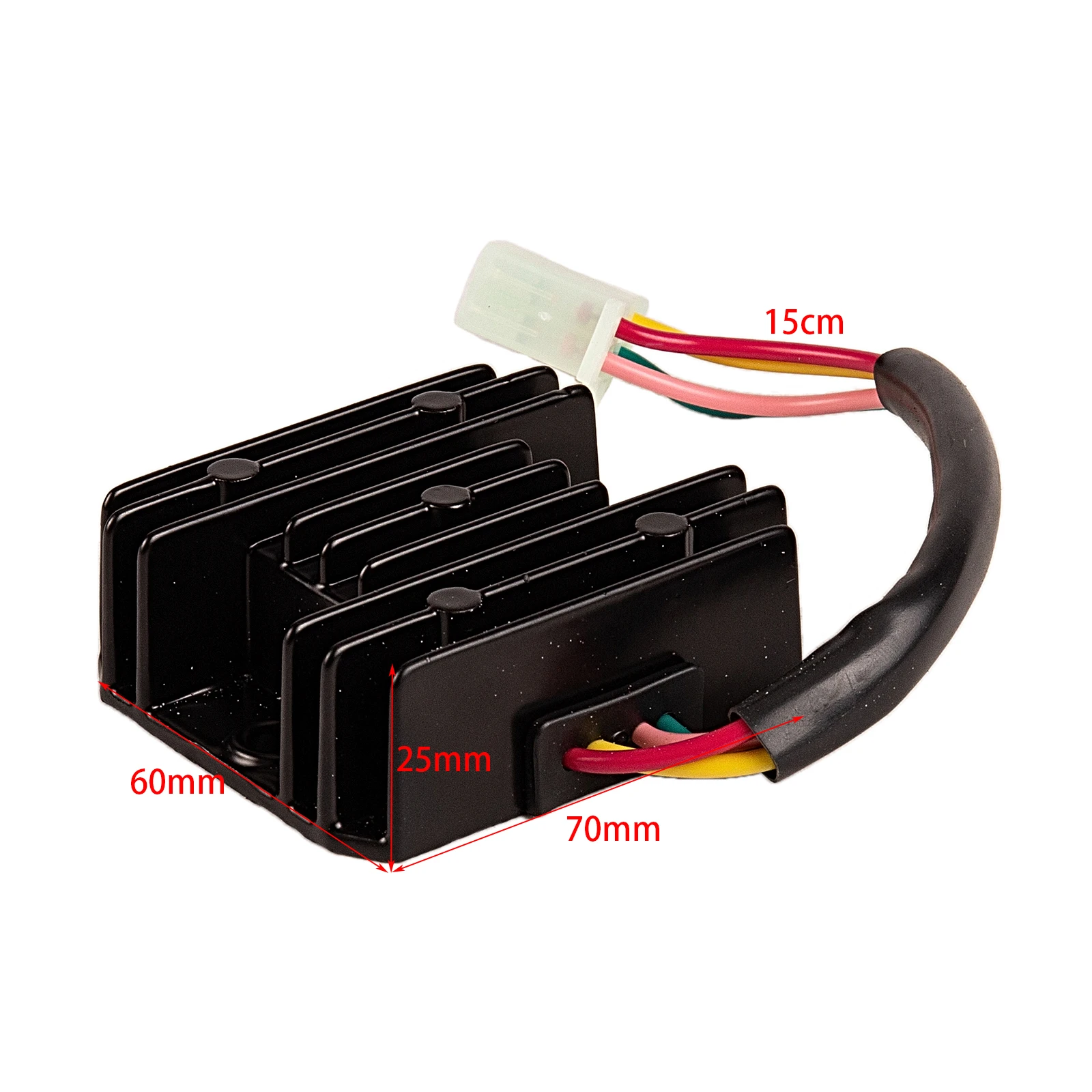 

AC 12V 4 Wires Voltage Regulator Rectifier GY6 CG CB 150cc 200cc 250cc ATV Quad Moped Scooter Buggy Motorcycle Motorbike