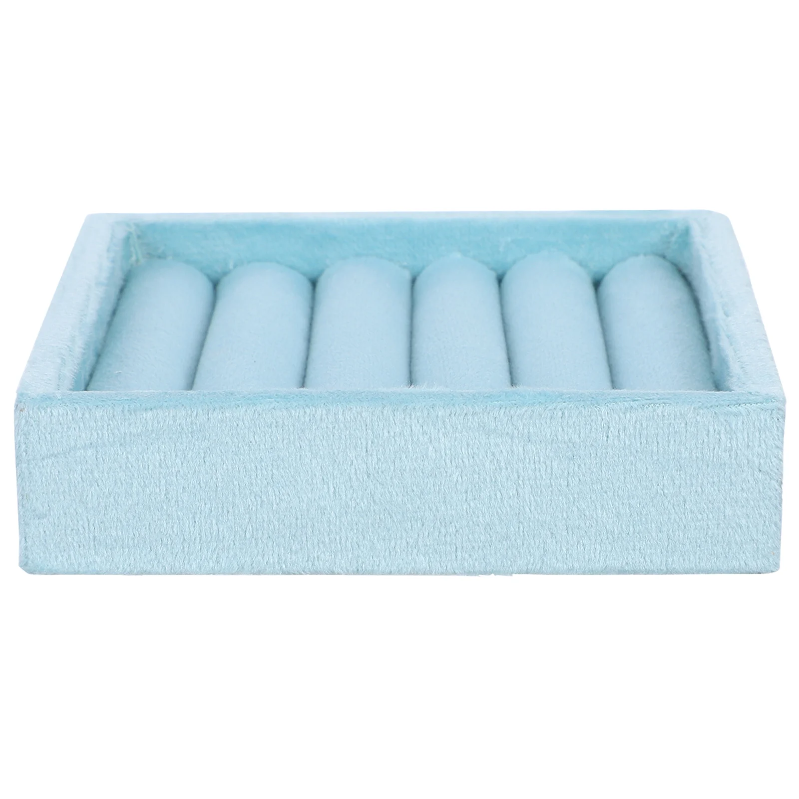 

Soft Lint Jewelry Rings Ear Studs Large Capacity Display Storage Organizer Portable Travel Vanity Accessory Tray For Women Lint