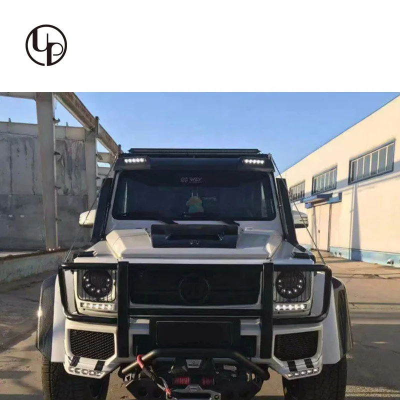 

STLFG Class W463 G63 G550 G500 09-18 Year Car Front Accessories Iron Ropes Roof to Bull bar for W463