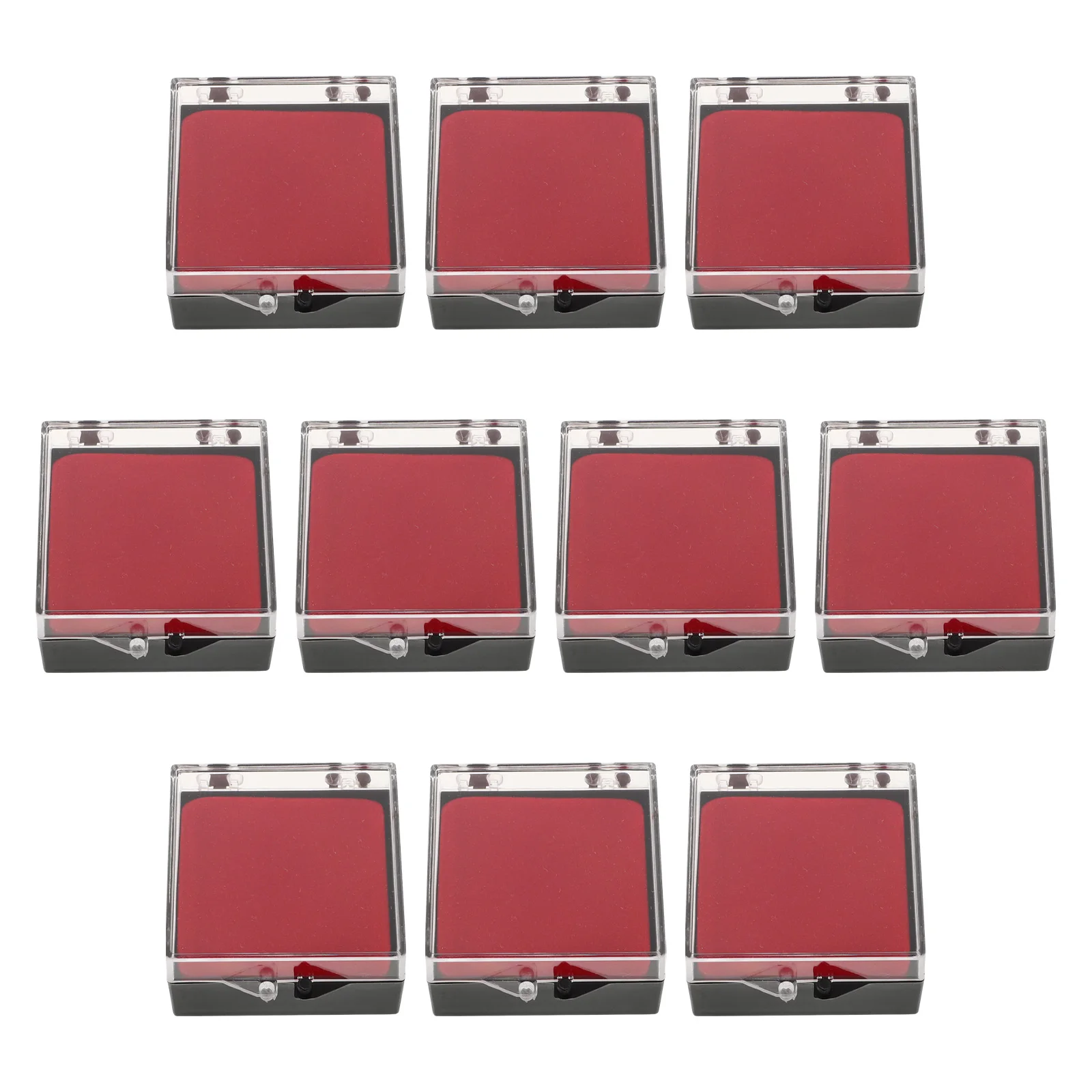 

10 Pcs Boxes Square Display Cases for Brooch Ring Earrings Box ganizer Jewelry ganizer Travel Size Storage Solutions