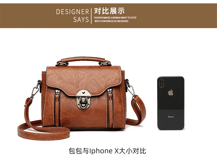 Fashion Girl Bag Women Casual Crossbody Bag Multifunction Shopping Handbag Large Capacity Messenger Bag