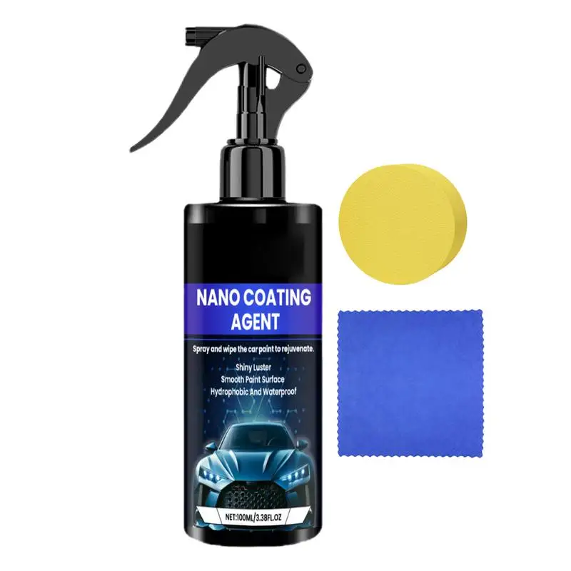 

Car Coating Agent 100ml Coating Renewal Agent Protective Coating Spray Coating For Cars Polish Coating Agent Car Detailing