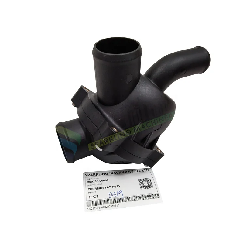 

SKGM 300738-00085 DE08 D1146 Construction Machinery Parts Thermostat 300738-00085