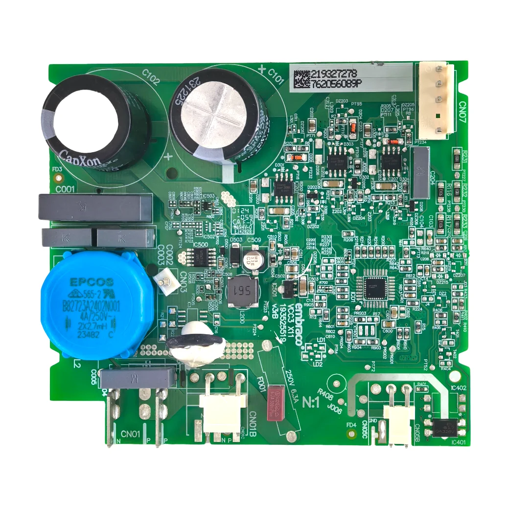 Bueno para placa de ordenador de refrigerador VCC3 1156 115v-127v placa VCC3 COX2 1156 55AEM 115-127V pieza de refrigerador