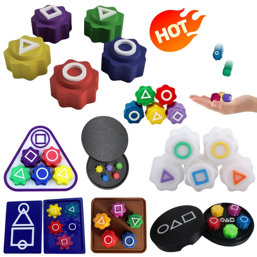 

Traditional Play Game Funny Gonggi Jack Stone Pebbles Set Hand Eye Coordination Training Toy for Board Game Party Pebble Games