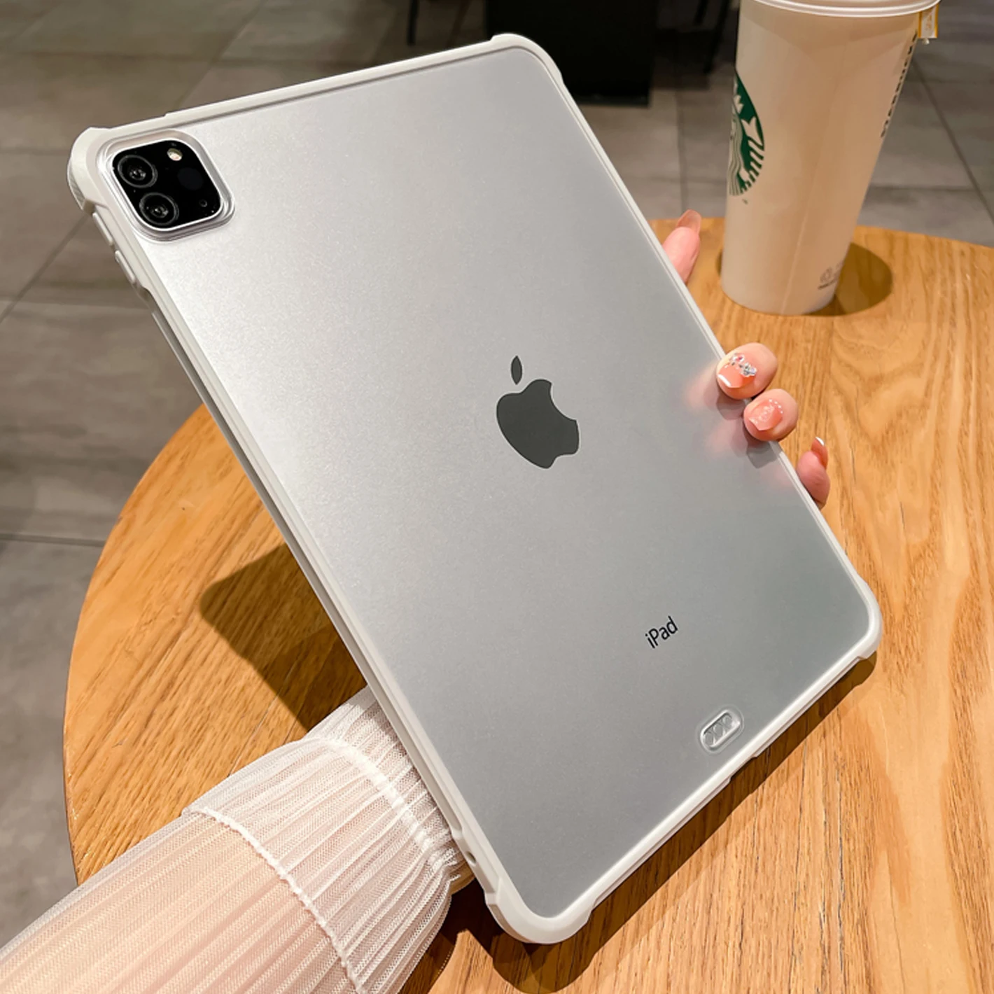 

Полупрозрачный матовый чехол для iPad Case Air Pro 2024 2025 13 11 12.9 Чехлы 4 5 6 7 8 9 10 поколения 10,2 10,9 дюймов Mini Cover