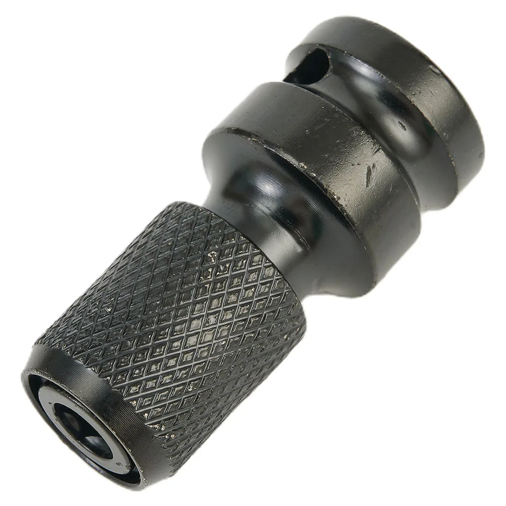 

Переходник с квадратным приводом 1/2 дюйма на шестигранный хвостовик 1/4 дюйма для быстрого соединения, для использования с гаечными ключами при сверлении и закручивании