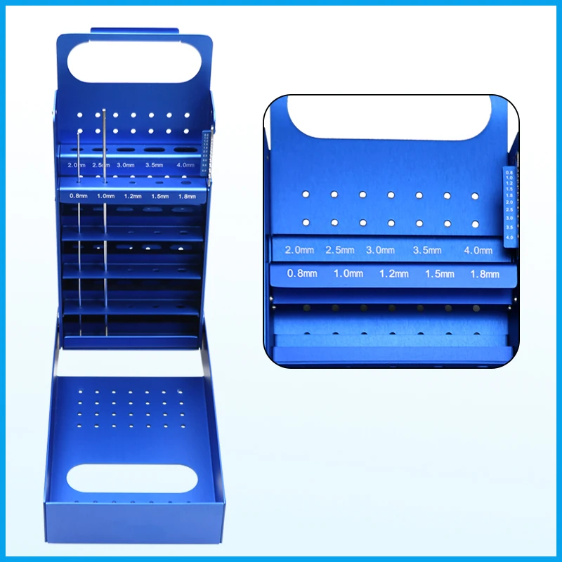 Orthopedic Container Kirschner Wire Case Box Surgical Tools Disinfection Box for K Wire Drills Orthopedic Instrument