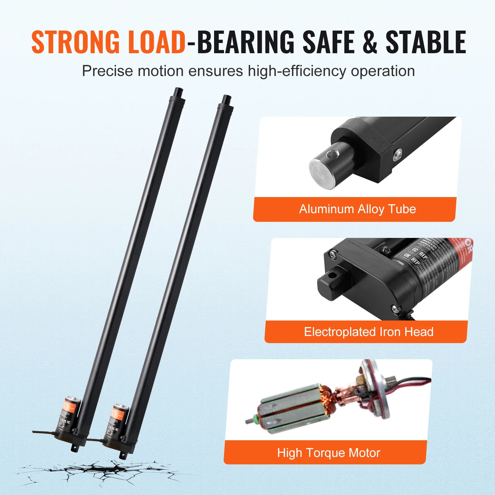 Actuator 1000N 30inch Electric Linear Motor Controller IP54 Protection for Home TV Table Sofa Lifting