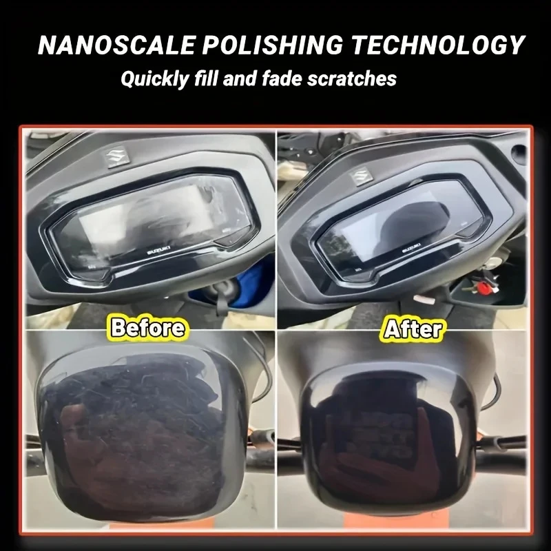 Car Scratch Repair Wax Dashboard Screen Scratch Repair Agent For Various Scratch Repairs On Central Consoles Helmets And Glasses