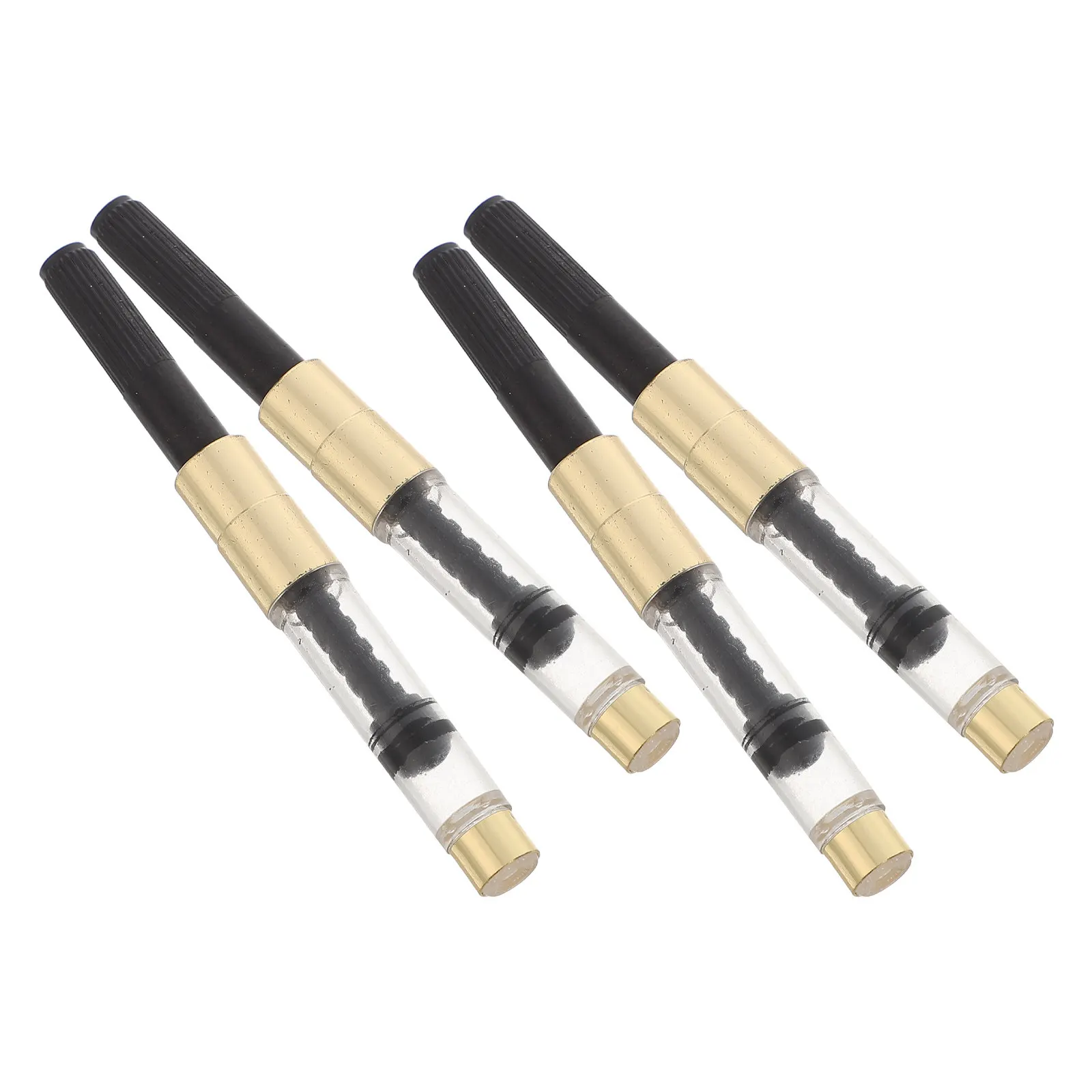 4Pcs Universal Fountain Pen Ink Converter 2.6mm Rotary Ink Drawer Refillable Pen Converter Writing Correction Supplies