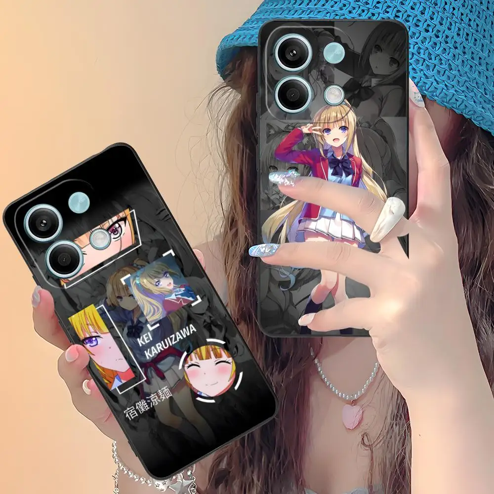

Чехол для телефона Classroom Elite Karuizawa Kei для Xiaomi Redmi Note 14 13 12 11 A5 3 2 1 Pro Plus 4G 5G с цветной печатью Luxury Pretty