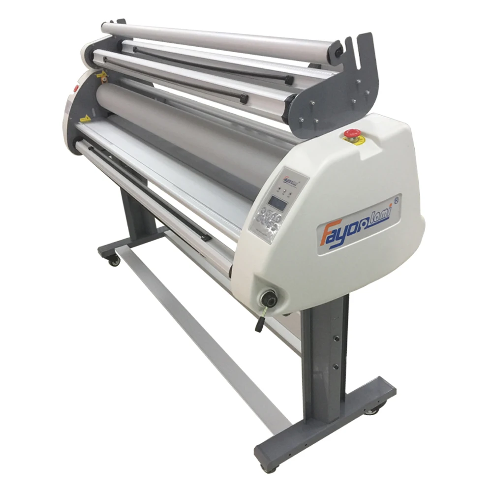 Rolo para rolo 1.6m laminador automático filme adesivo máquina de laminação de vinil