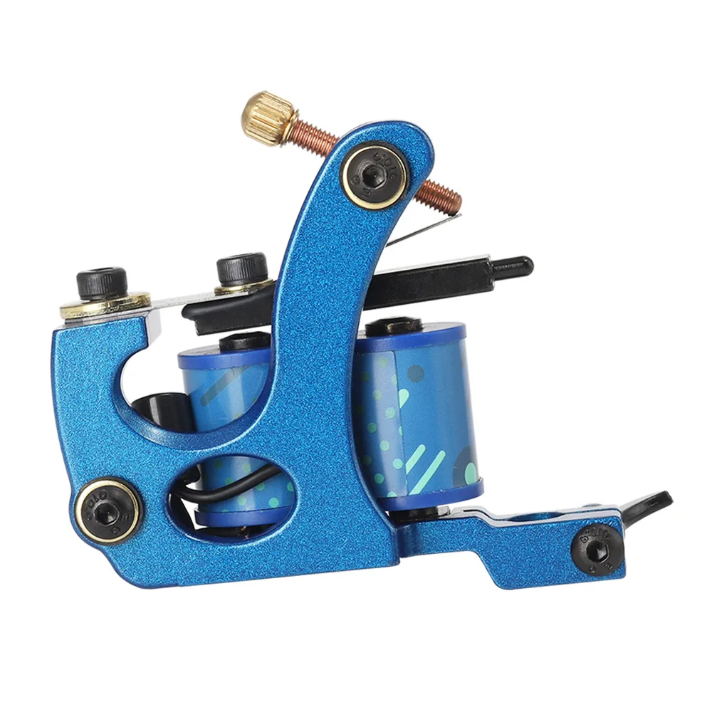 Professional Coil Tattoo Machine Kit Rotary Tattoo Machine Set Liner and Shader Machine for Beginner Permanent Makeup Body Art