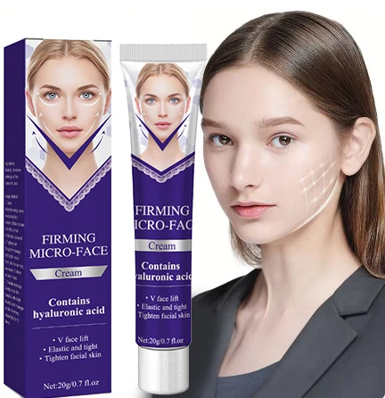 

V-Shape Face Cream Remove Double Chins Firming Lifting Up V Cheek Fat Burning Anti-aging Shaping Massage Care Products