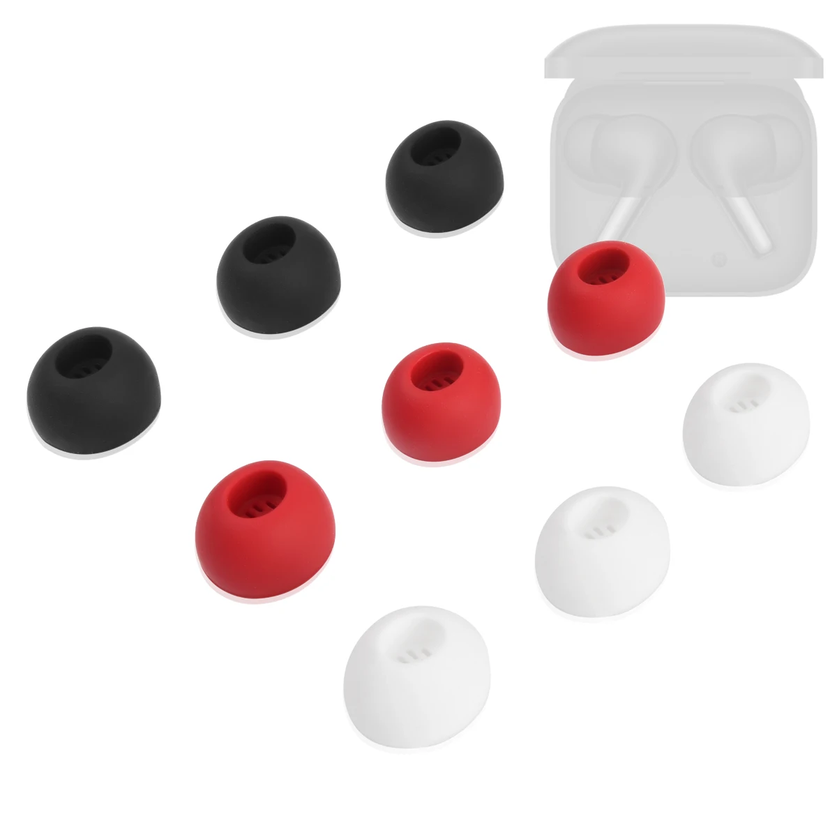 High Quality Silicone Ear Tips for Oneplus Buds Pro TWS Eartips Buds N Ture Wireless Active Noise Reduction Earbuds Tips