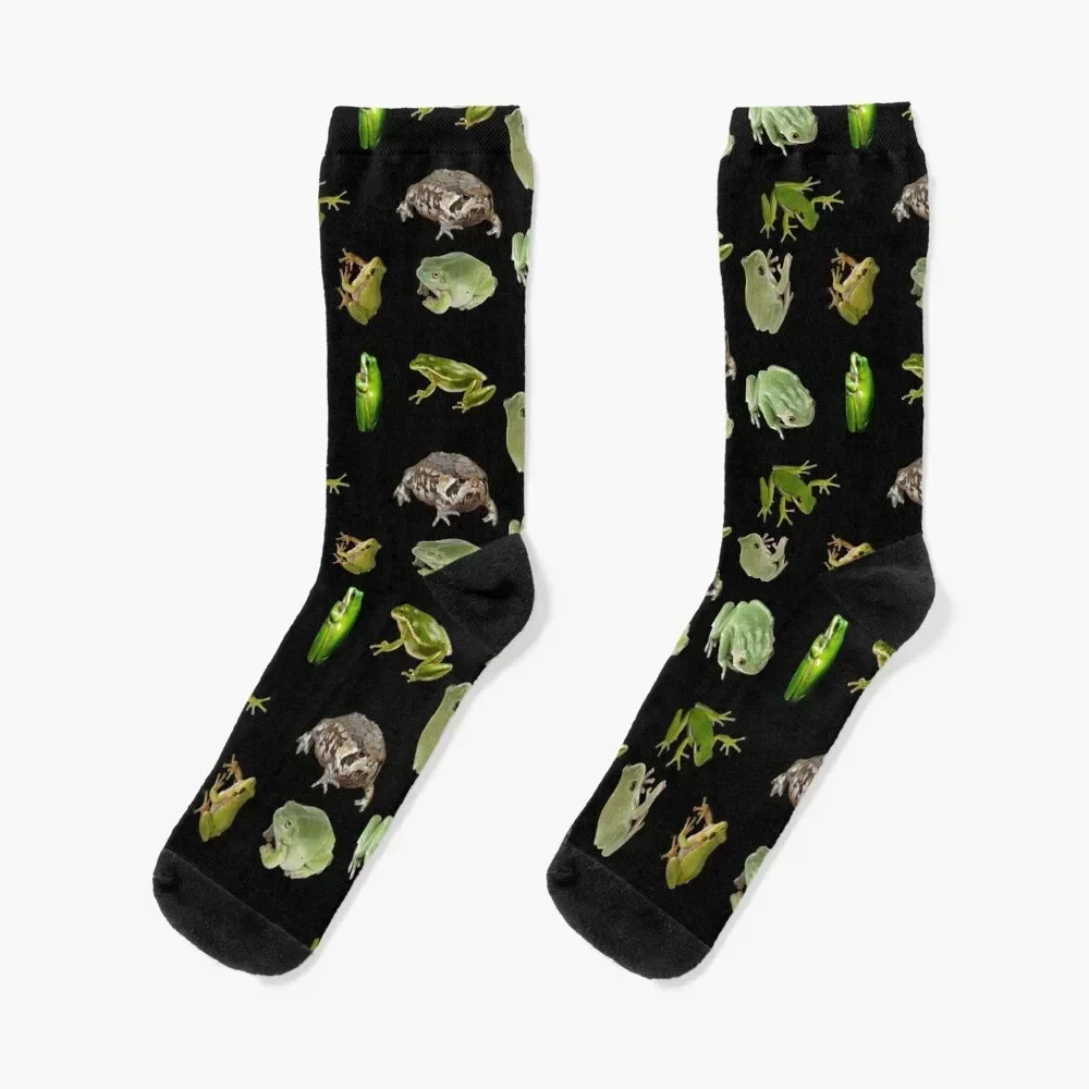 

Frogs and Toads Socks moving stockings Argentina Socks For Women Men's