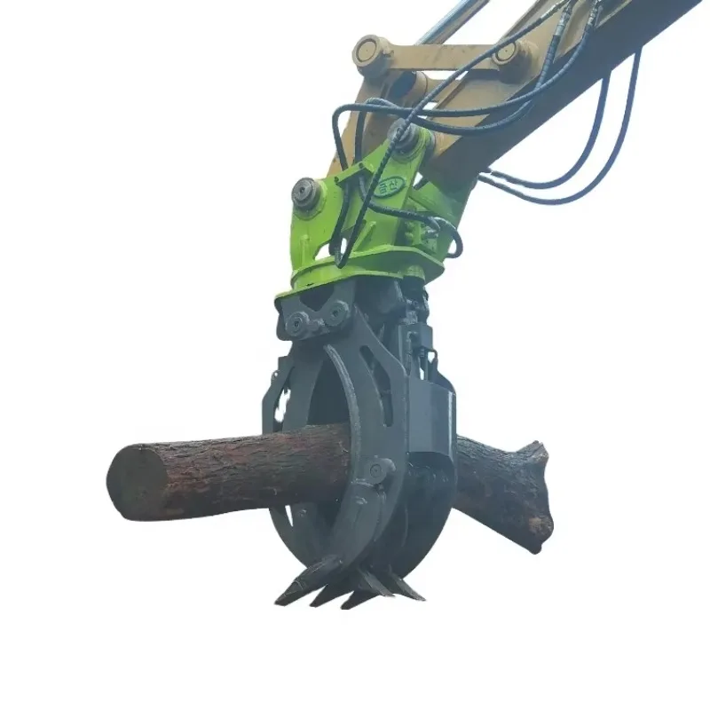 High Quality Hydraulic Rock Grab Excavator Spare Parts of Rotating Type for Construction Machinery