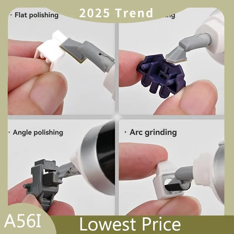 ABDD MS148 Reciprocating Electric Polishing Sander Mini Handheld Sanding Tools For Plastic Model Parts DIY Building Tools