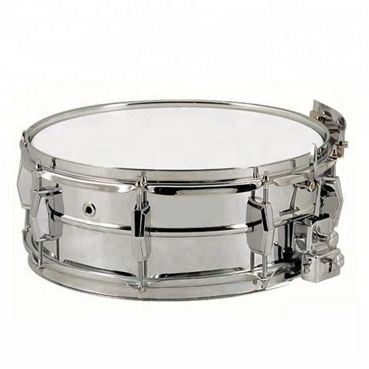 

Factory Wholesale High Grade 14"x5.5" Percussion Steel Marching Snare Drum