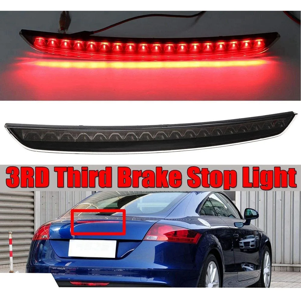 For -Audi MK2 TT 2006-2014 High Brake Light Rear Tail Light Lamp 8J0945097 Third Brake Light