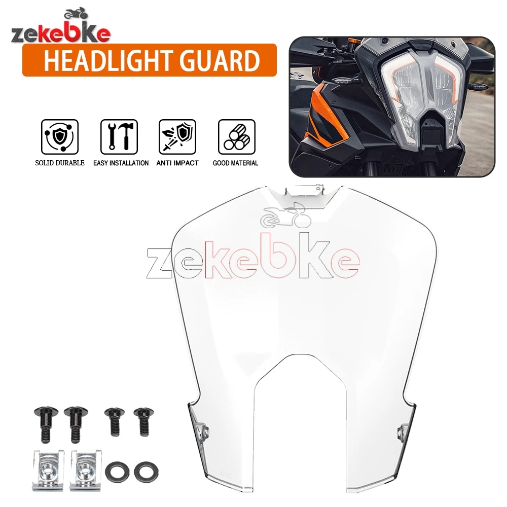 FOR K T M 1290 Super Adventure R/S 2021-2022-2023 Motorcycle Headlight Guard Front Light Headlamp Grille Guard Cover Protector