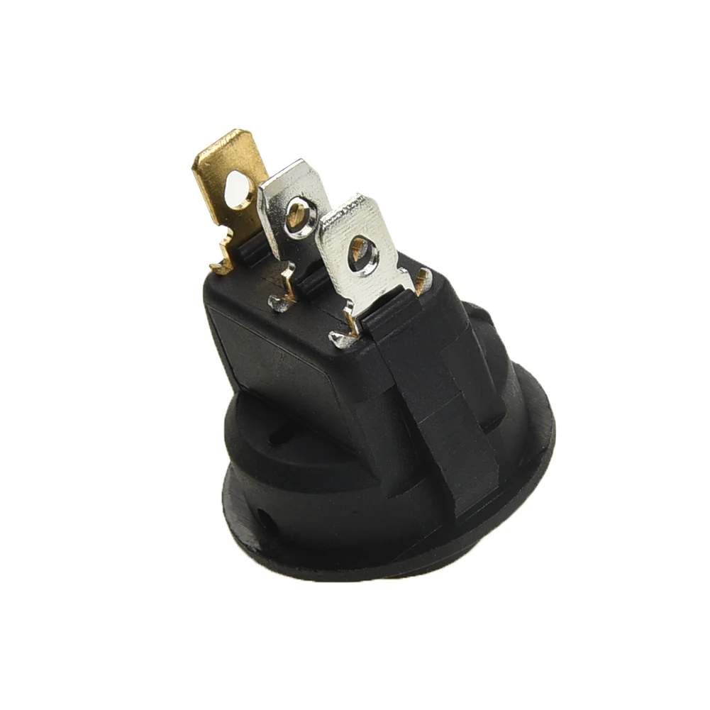 

Plastic Switches 4Pcs Black for car flashing lights SPST 2 Poles Design dome lights DC12V LED Light Toggle Plastic+Metal