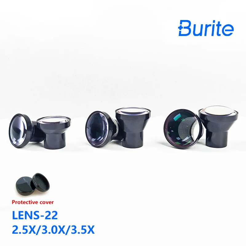 

New Arrival TTL Loupes Lenses In Pairs 2.5X/3.0X/3.5X(Through The Lenses) The Len Used To Make TTL Dental Surgical Loupes