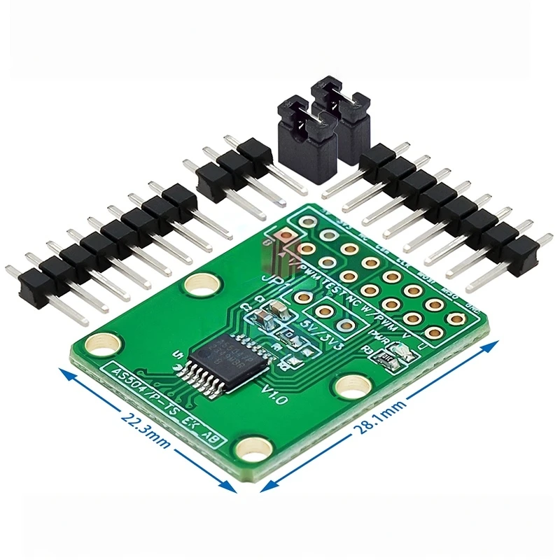 AS5047P Encoder ODrive SimpleFOC Doggo VESC Modul – Detail 2