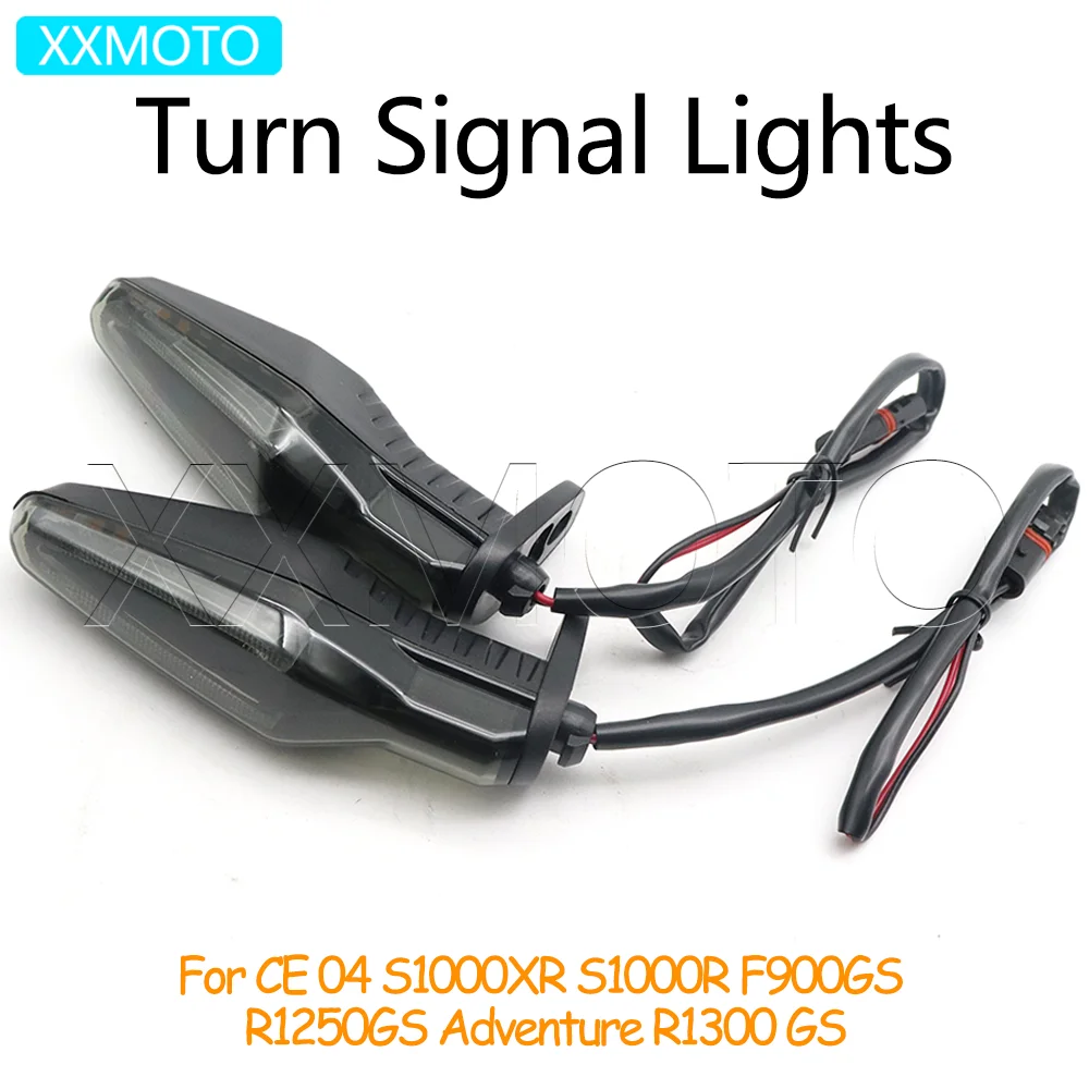 For BMW CE 04 S1000XR S1000R F900GS R1250GS Adventure R1300GS S1000 XR R 1250 GS Motorcycle Front Turn Signals Lights Indicators