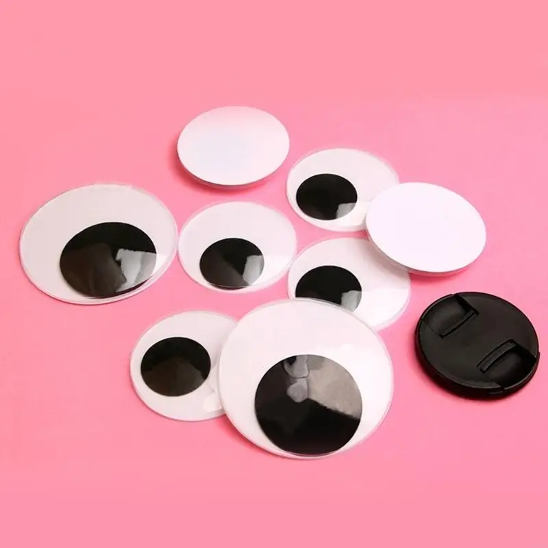 54df 7.5/10/15 für Puppenaugen ausgestopfte Bär selbst klebende Augen Mädchen Bildung Handwerk