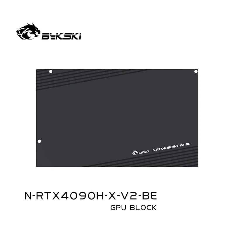 Bykski N-RTX4090H-X-V2 كتلة وحدة معالجة الرسومات المعدنية بالكامل لـ NVIDIA RTX 4090 الإصدار المرجعي/بطاقة الفيديو AIC لتبريد المياه/المبرد النحاسي