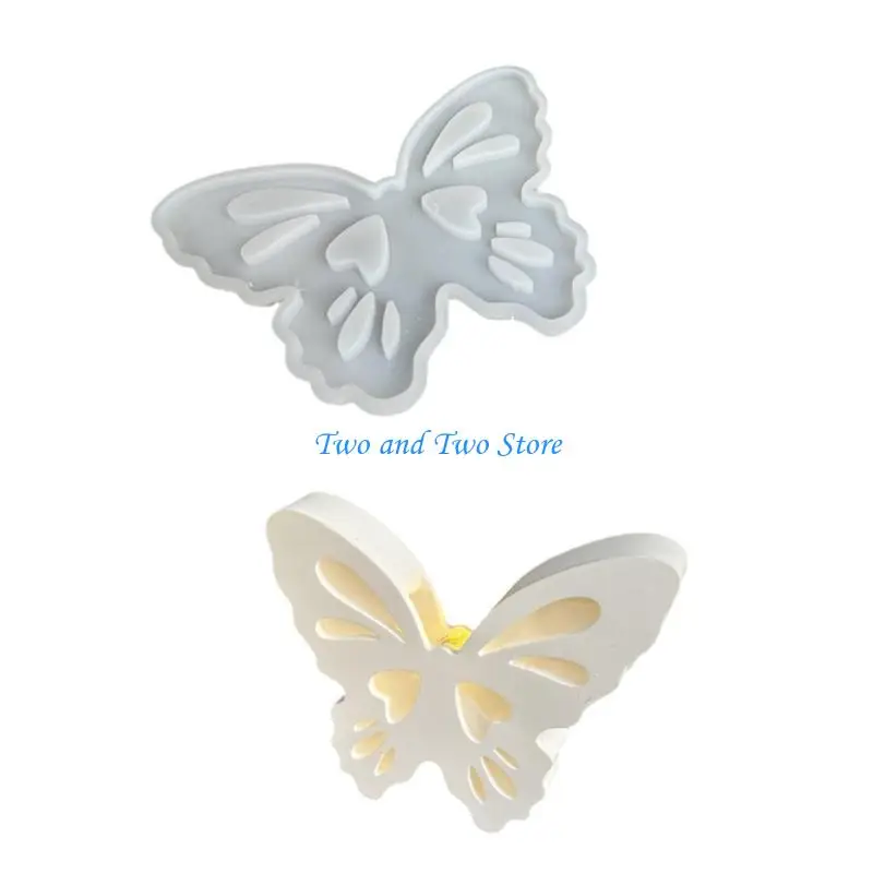 HX6F Creative Flexible Silicone Butterfly Mould for Romance Night Lights Daily Use