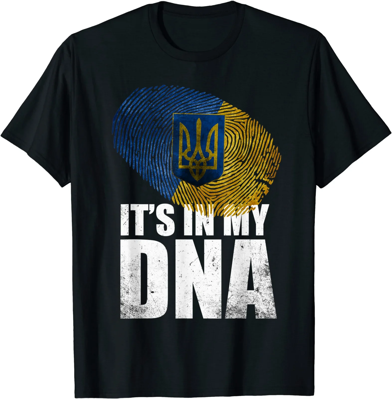 It's In My DNA shirt Vyshyvanka Kozak  Ukraine T-Shirt S-3XL Clothing 100% Cotton Short Sleeve TShirt