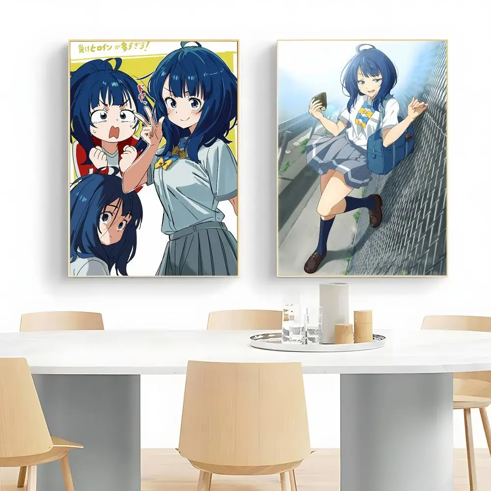 Romantic Comedy Anime M-Makeine Too Many Losing Heroines Poster Wall Art Print Decorative Mural Home Decor Gift Unframed