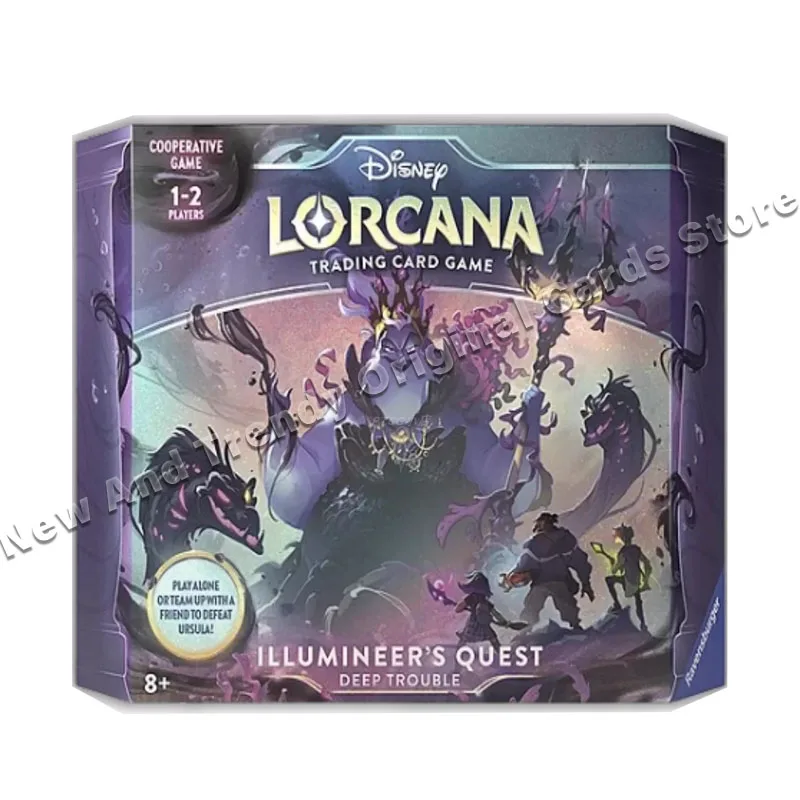 TCG English Original Disney Lorcana - Ursula’s Return Starter Deck - Family Madrigal Booster Box Cards