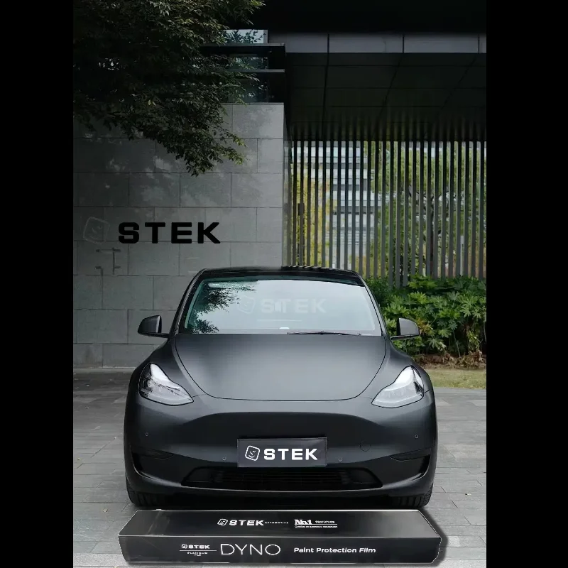 

STEK DYNO Matte Satin Paint Protection Film TPU PPF Transparent Anti Glare Self Healing Hydrophobic Nano Coating Original Finish