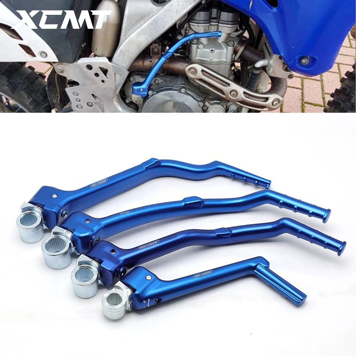 

For Yamaha 1986-2023 YZ WR 125 YZ250 YZ250F YZ250X YZ250FX YZ450F YZ450FX WR450F Motorcycle Forged Kick Start Lever Pedal Levers