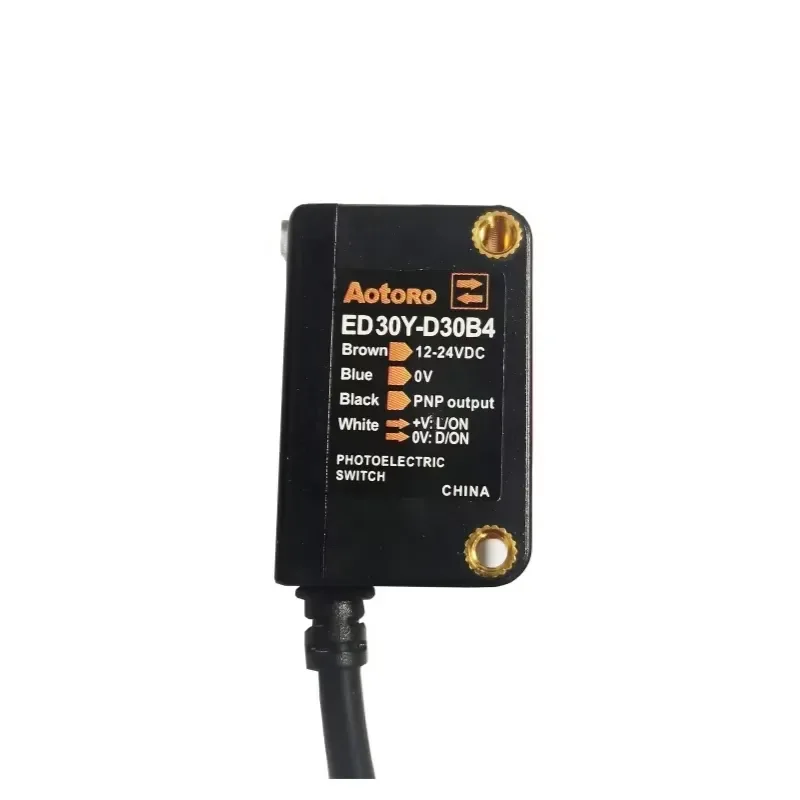 2026 Hot！ Background Restrain ED30Y-D30B4 PNP NO NC Selection 4wries Photoelectric Sensor Switch Automation Detect