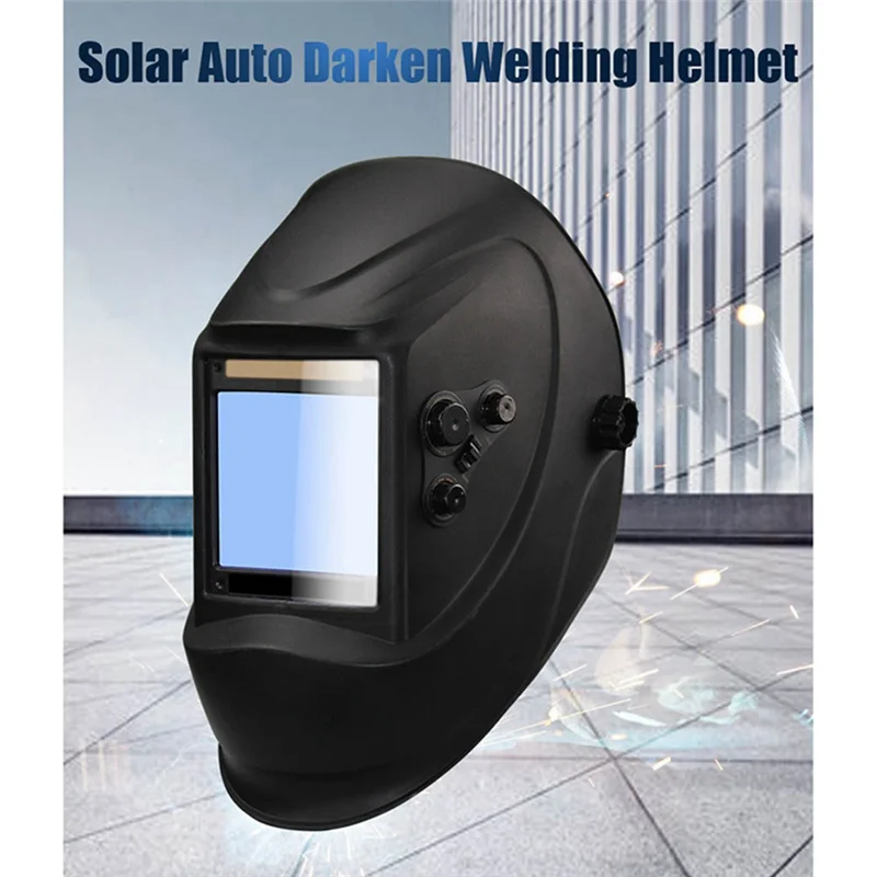 

AC23-4 Sensor Welding Helmet Auto Protective Lens Helmets Auto Darkening Adjustable Range Electric Welder Mask
