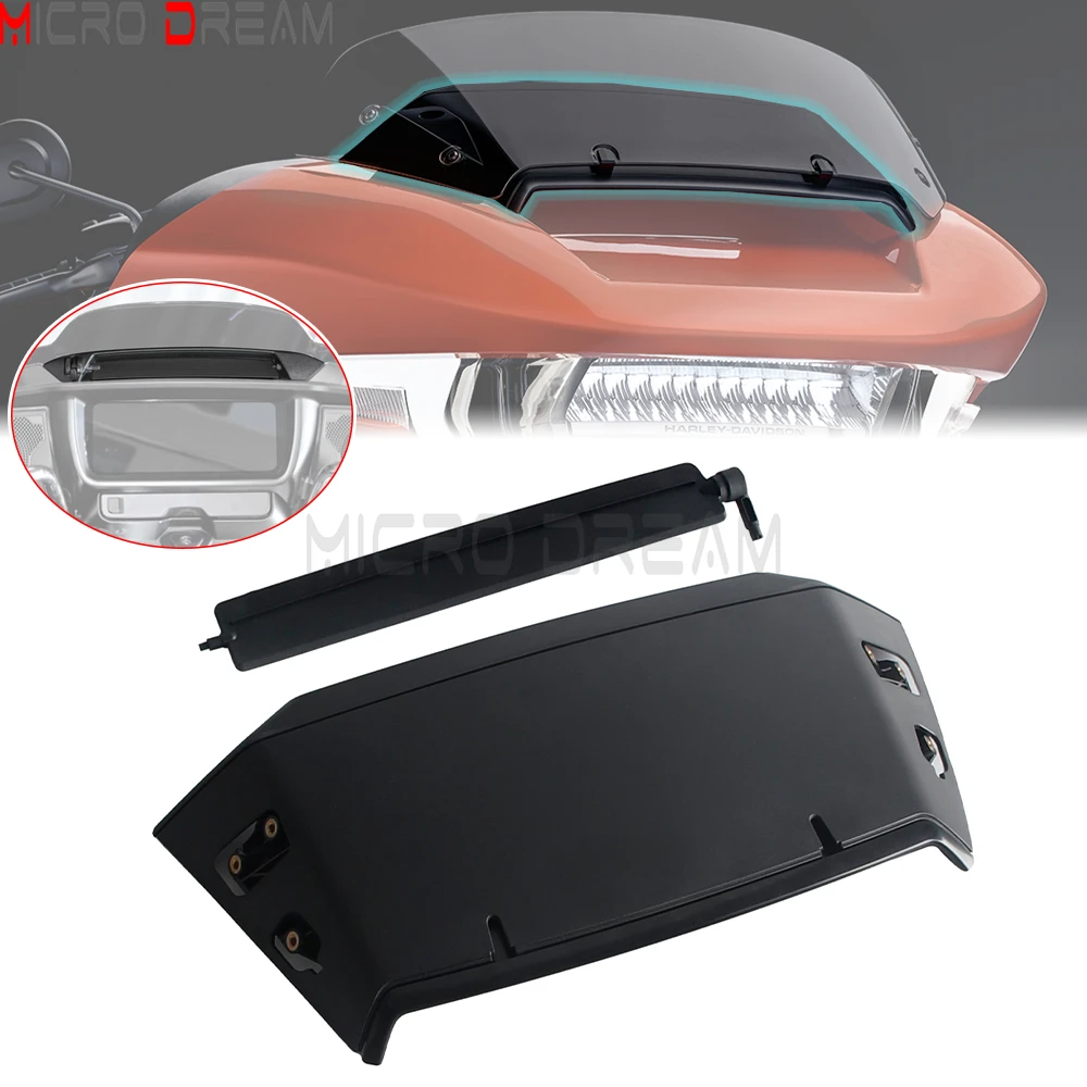 Inner Fairing Air Vent ABS Fairing Air Duct Cover Vent For Harley Touring CVO Road Glide FLTRXSE 2023 2024-26 FLTRX FLTRXL FLTRT