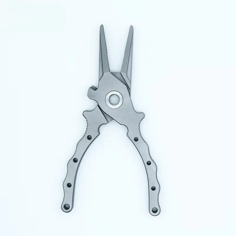 Anti-rust Brine Titanium Alloy Multi-tool Lead Pressure Thread Cutting Fishing Pliers